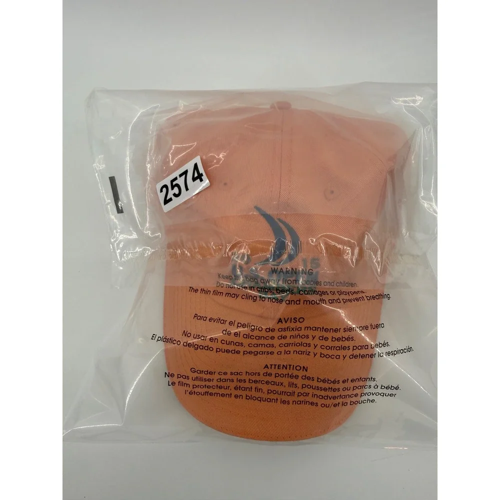 2015 US Open Chambers Bay Hat Orange USGA Golf Strapback Dad Cap Gorpcore